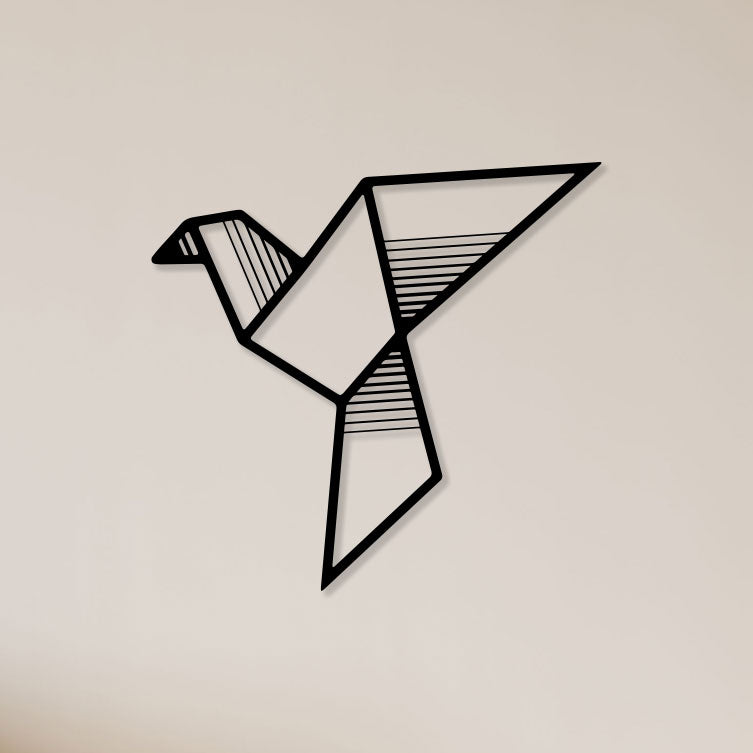 Flying Bird Metal Wall Art