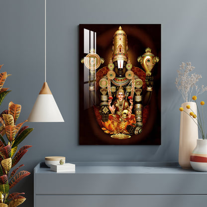 Lord Venkateswara Swamy Acrylic Wall art