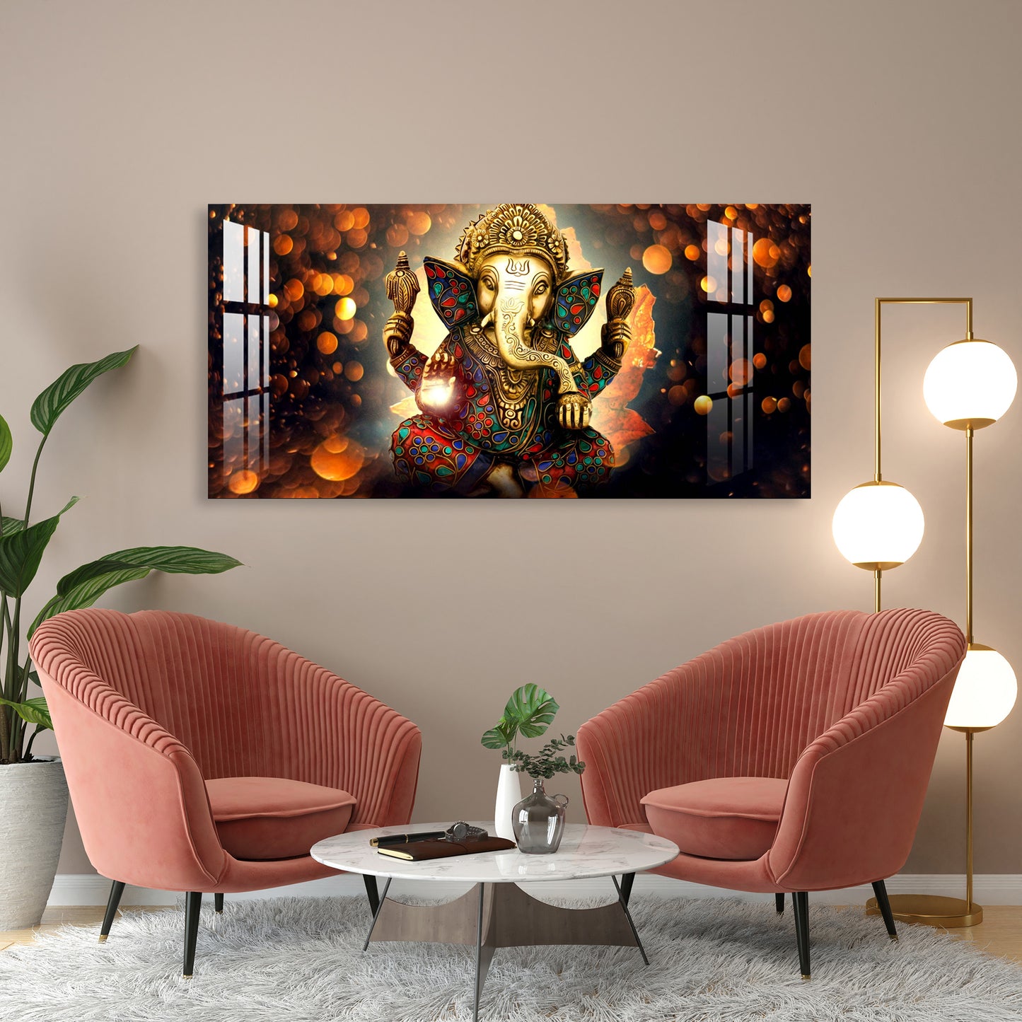 Alluring Ganesha Acrylic Wall Art