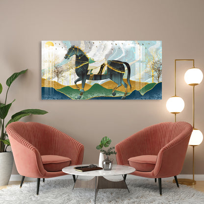 Big Horse Acrylic Wall Art