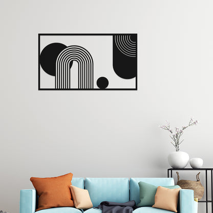 Abstract Figure Metal Wall Art