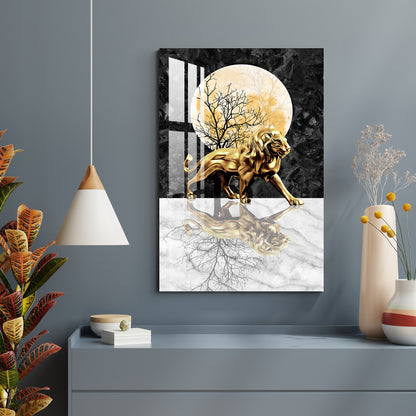 Jungle King Acrylic Wall Art