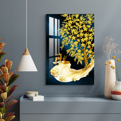 Forest Scene Acrylic Wall Art