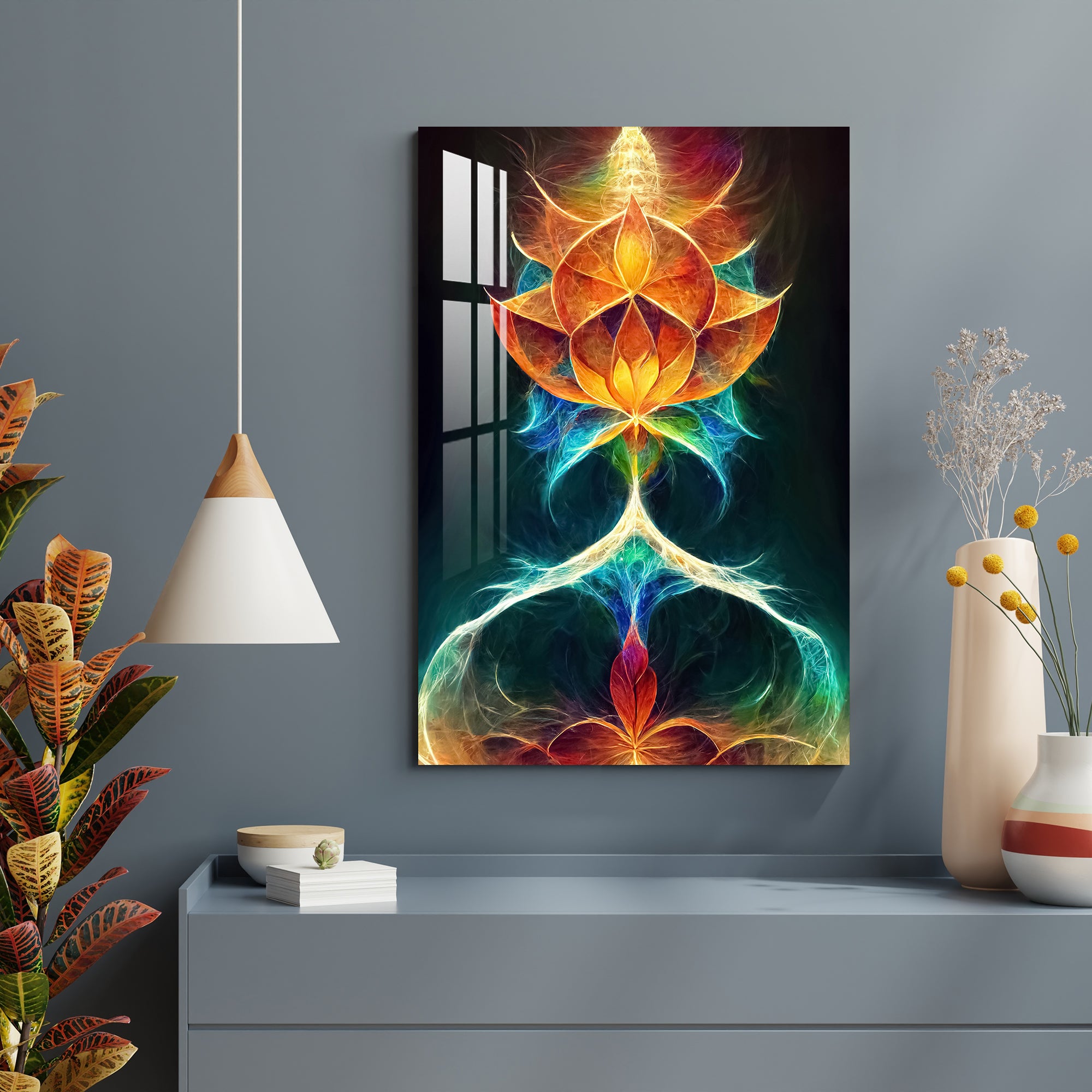 The Spark of Divine Acrylic Wall Art