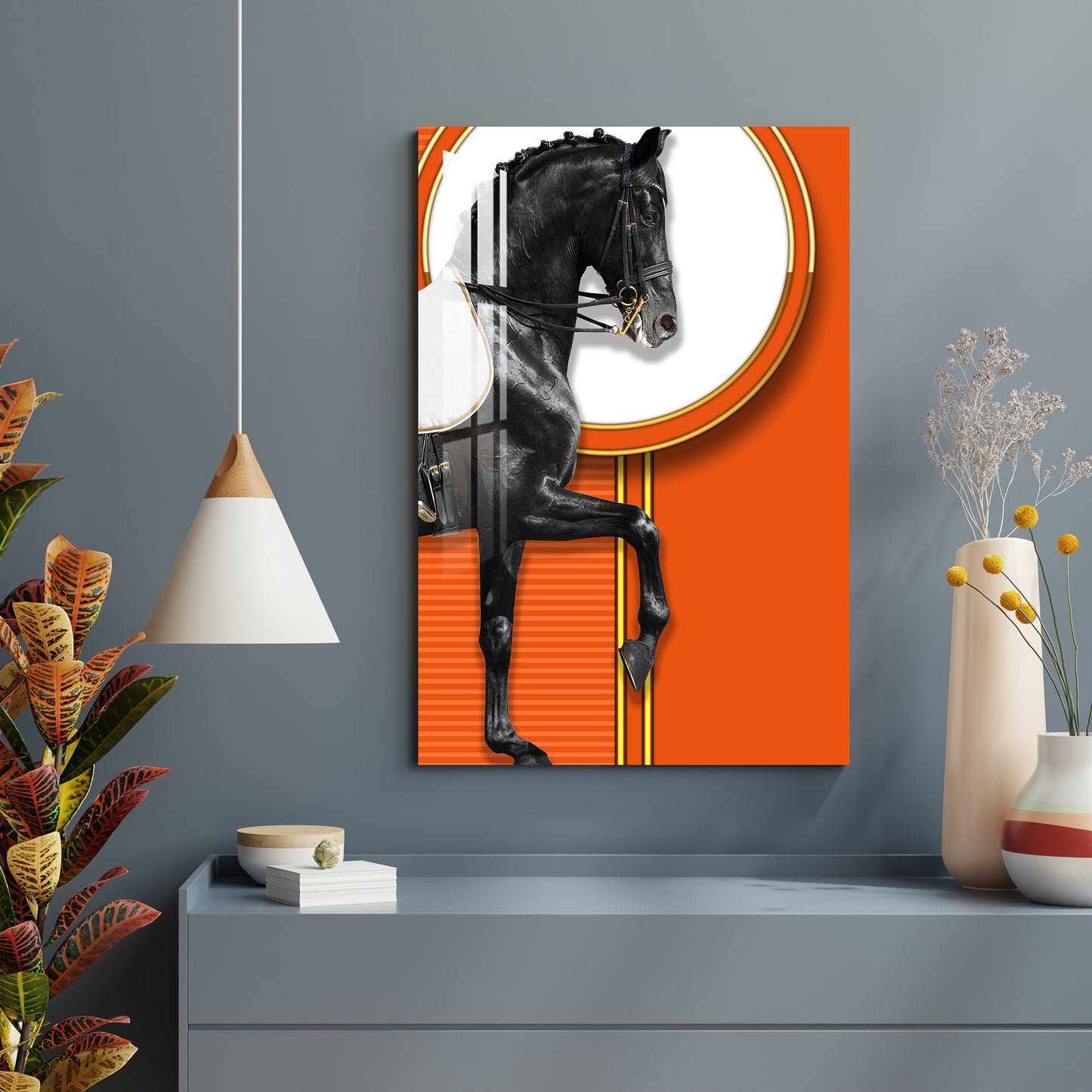 Nordic Horse Acrylic Wall Art