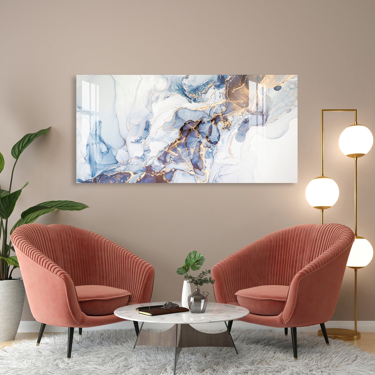 Floating Vibrancy Acrylic Wall Art