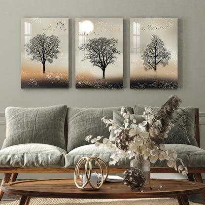 Beautiful Morning Acrylic Wall Art (Set of 3)