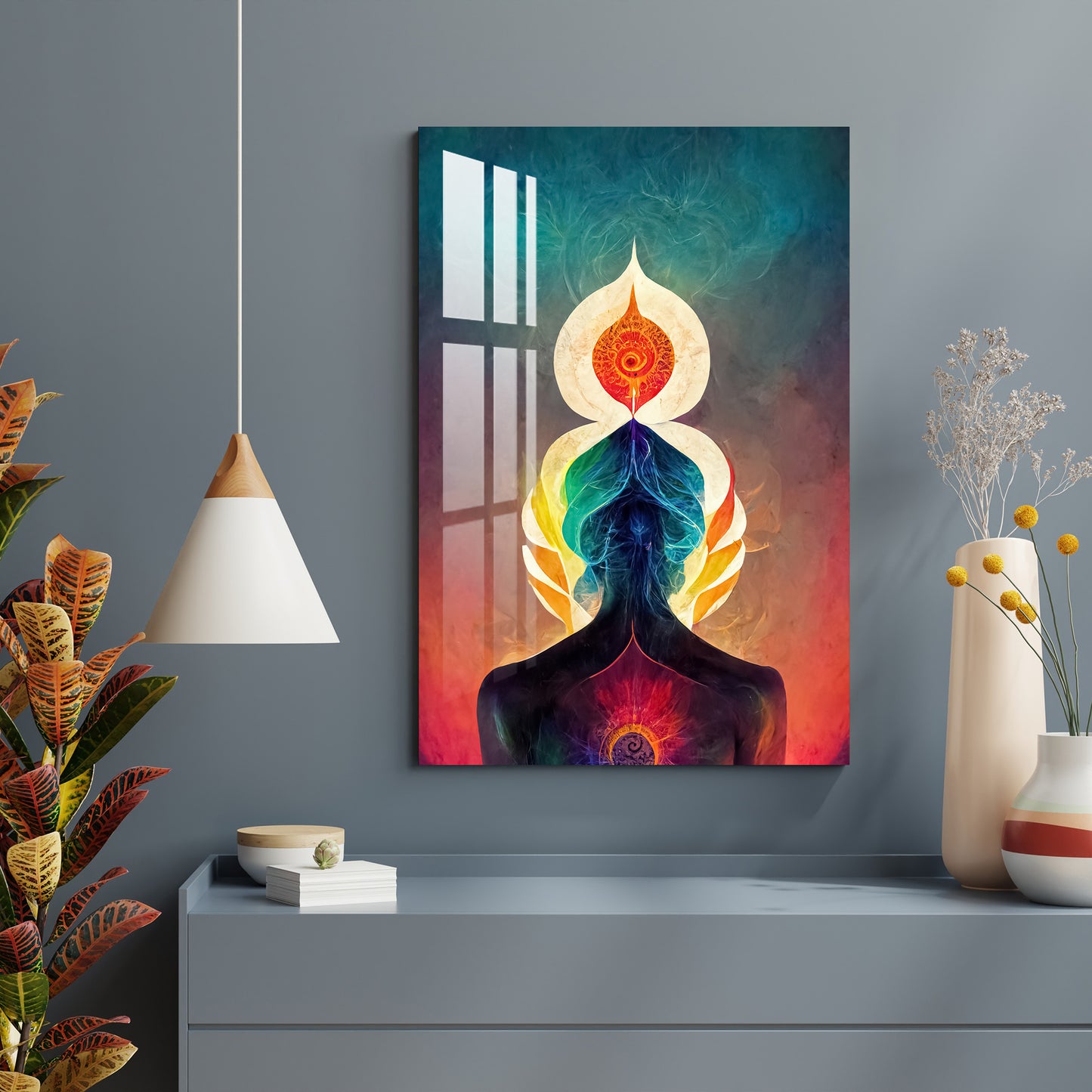 Peaceful Mind & Healthy Body Acrylic Wall Art