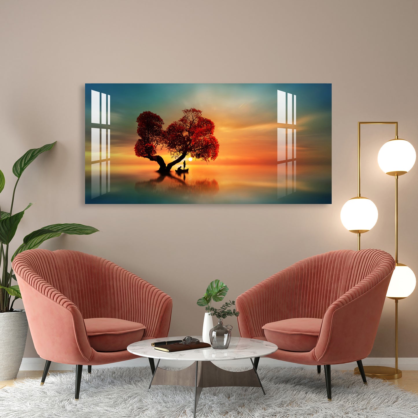 Peaceful Evening Acrylic Wall Art