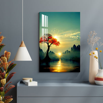 Serene Morning Acrylic Wall Art