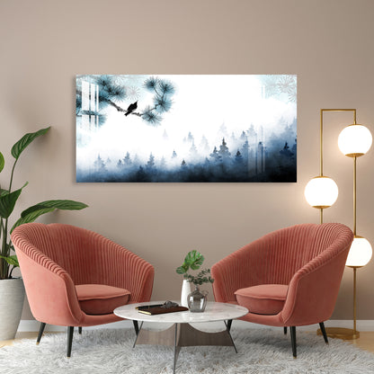 Winter Bird Acrylic Wall Art