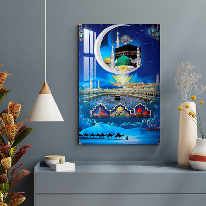 Mecca Madina Acrylic Wall Art