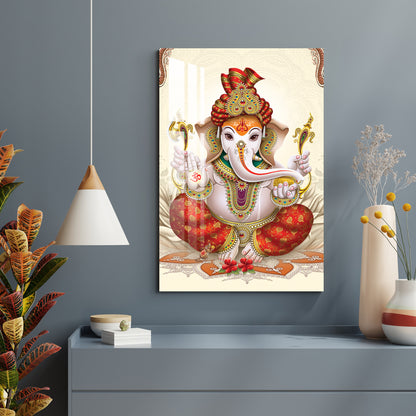 Lambodar Ganesh Acrylic Wall Art