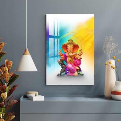 Ganpati Bappa Acrylic Wall Art