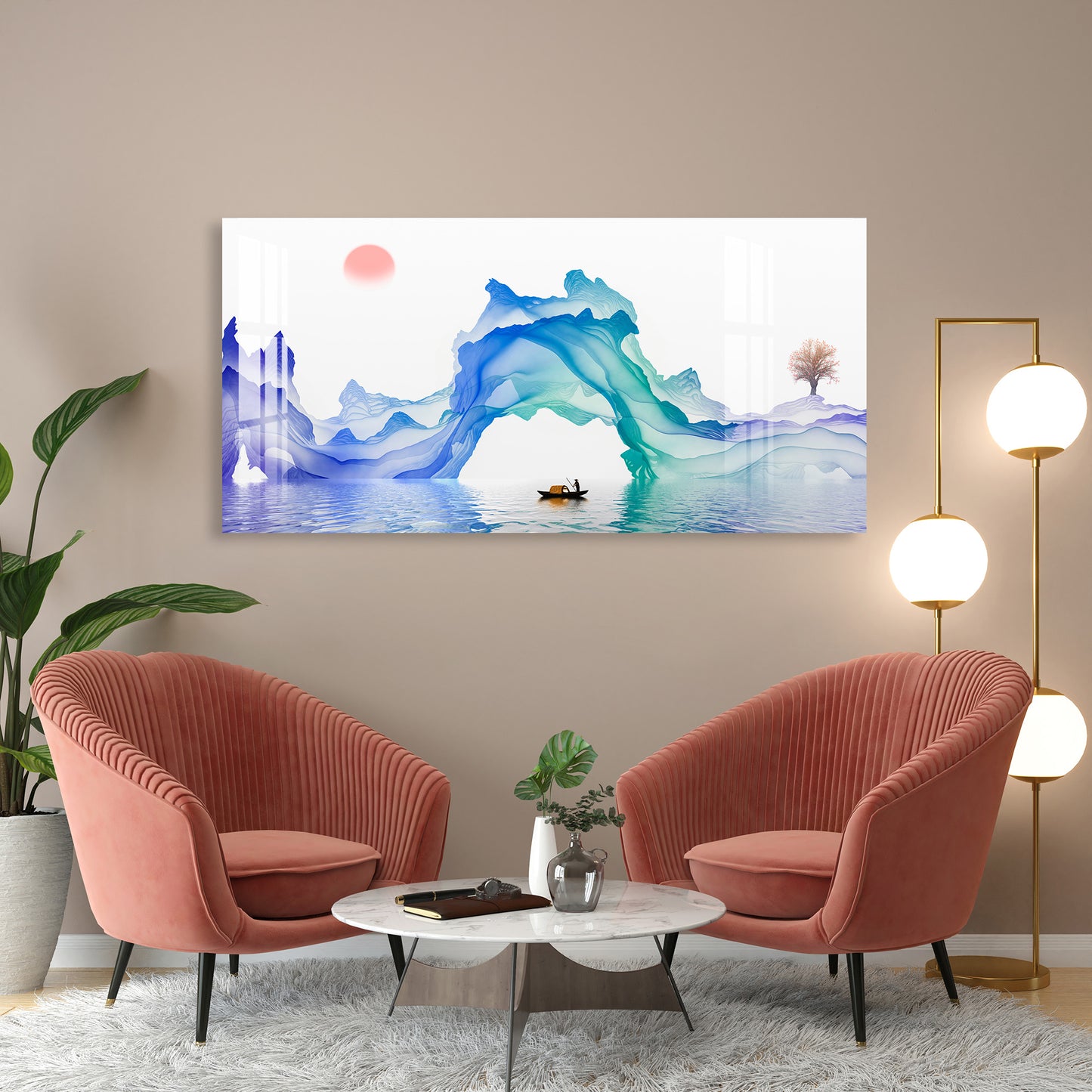 Serene Morning Acrylic Wall Art