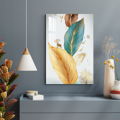 Delightful Feathers Acrylic Wall Art