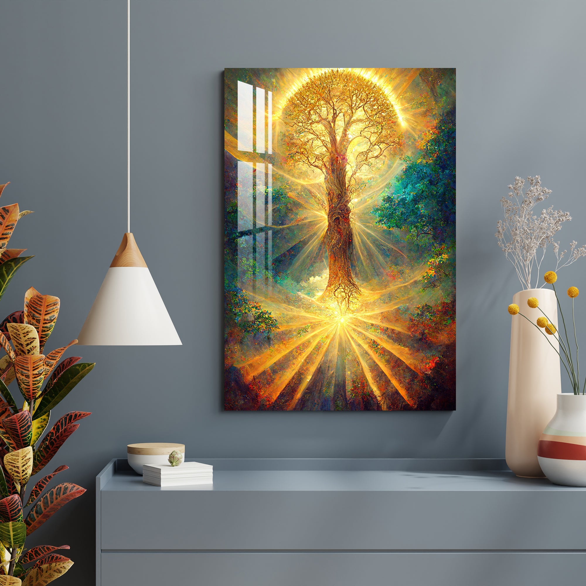 Tree of Prosperity Acrylic Wall Art