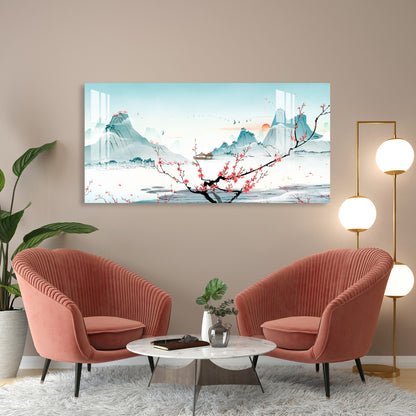 Morning in Himalayas Acrylic Wall Art