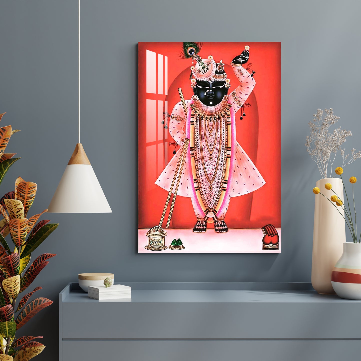 Lord of Nathdwara Acrylic Wall Art