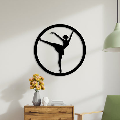 Dancing Pose Metal Wall Art