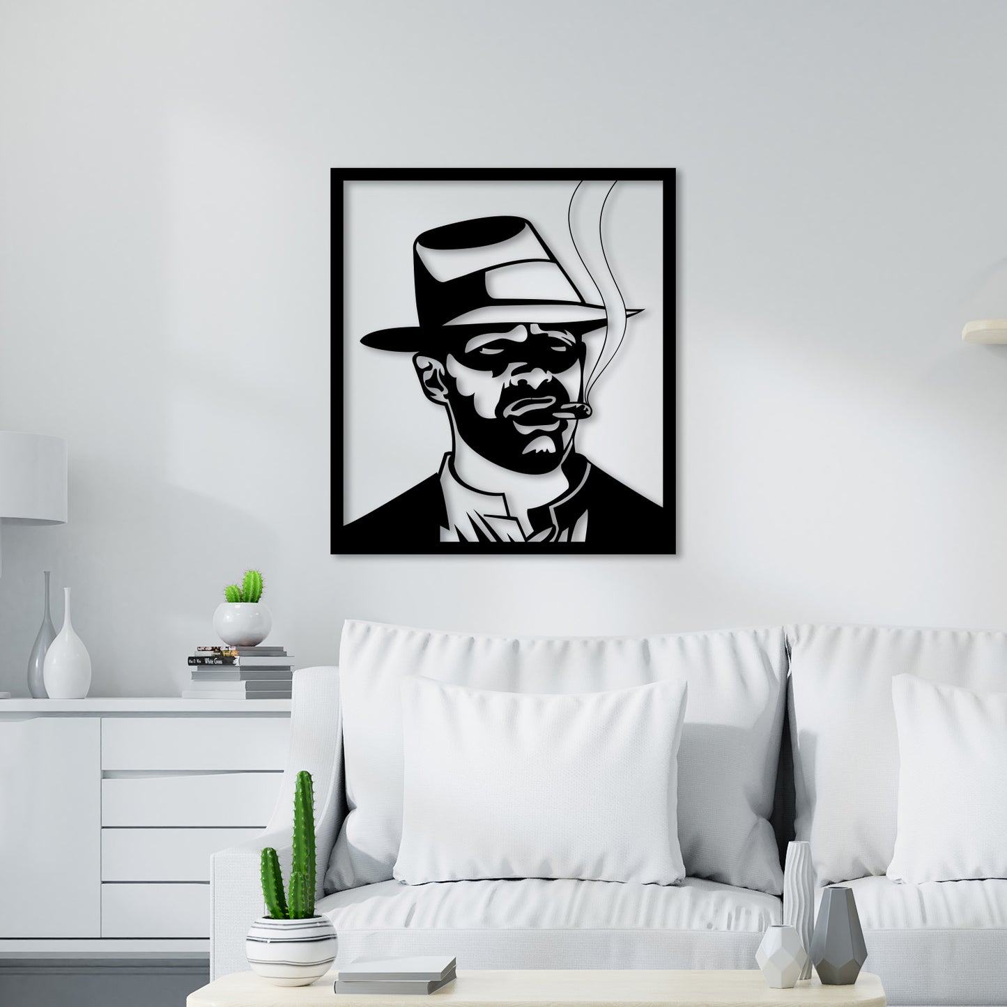 Gangster Metal Wall Art