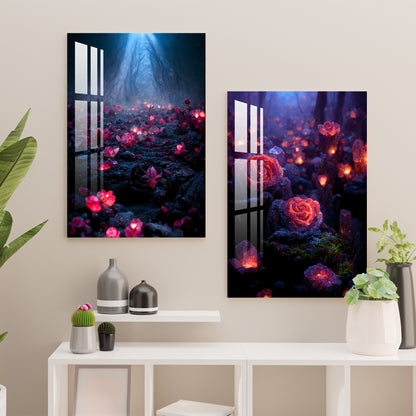 Garden of Heaven Acrylic Wall Art (Set Of 2)