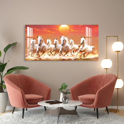 Horses of Uprising Acrylic Wall Art