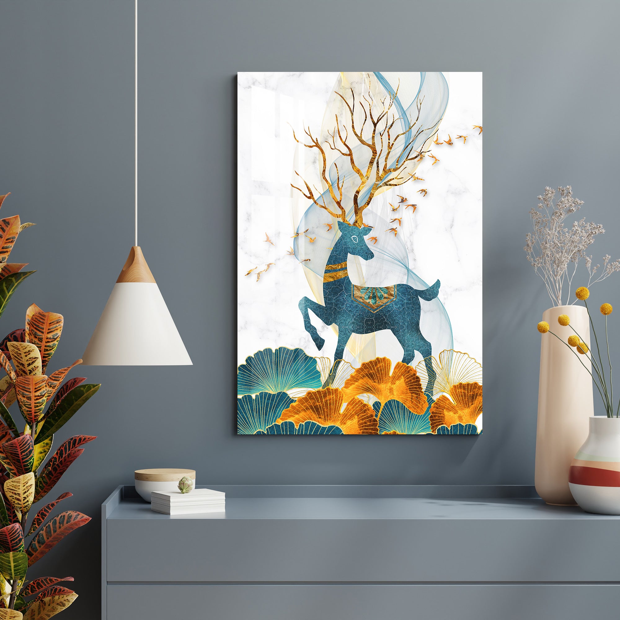 Unique Deer Acrylic Wall Art