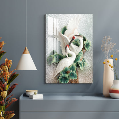 Love Birds Acrylic Wall Art