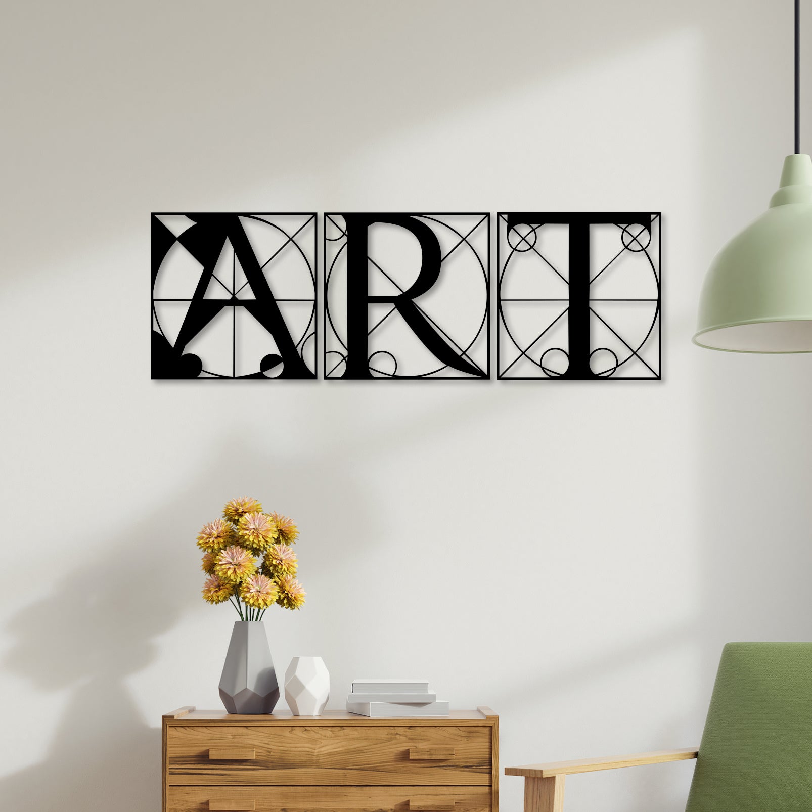 ART Word Metal Wall Art