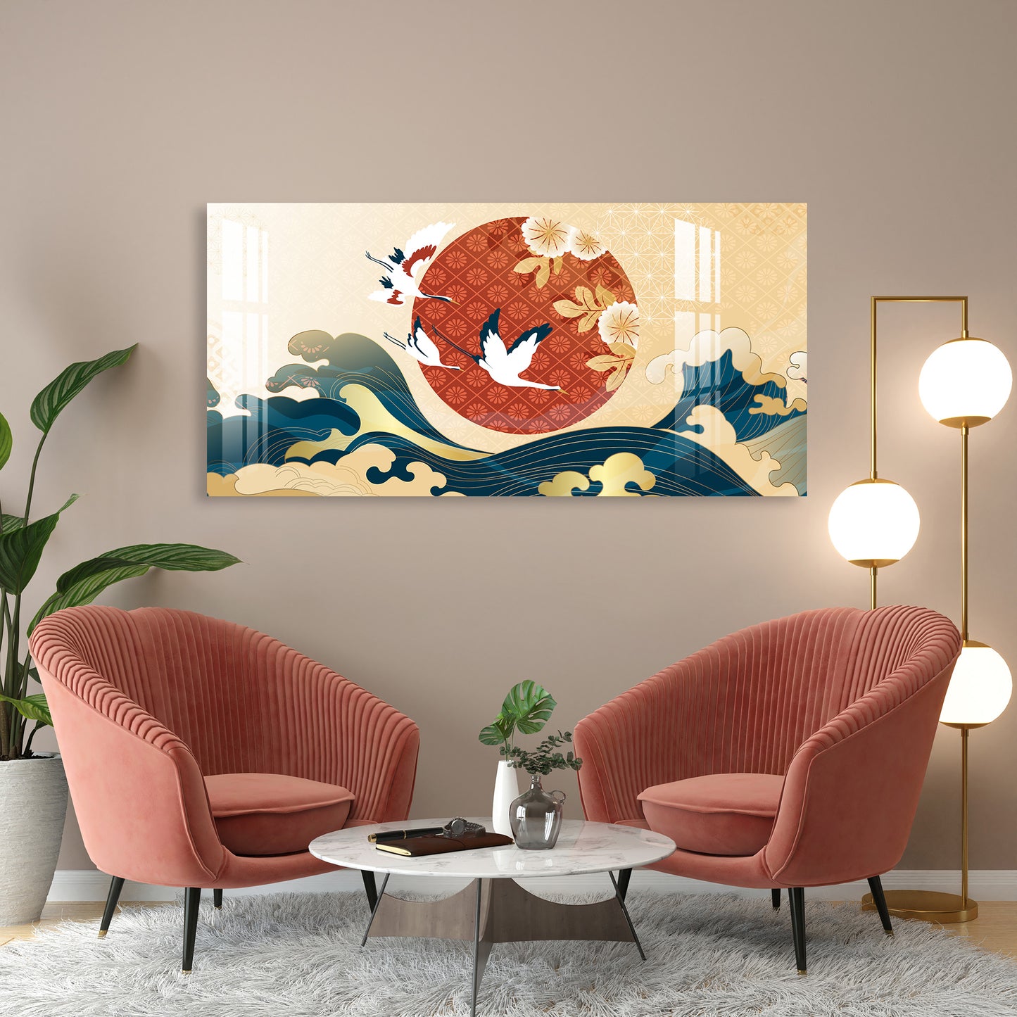 Summer Waves Acrylic Wall Art