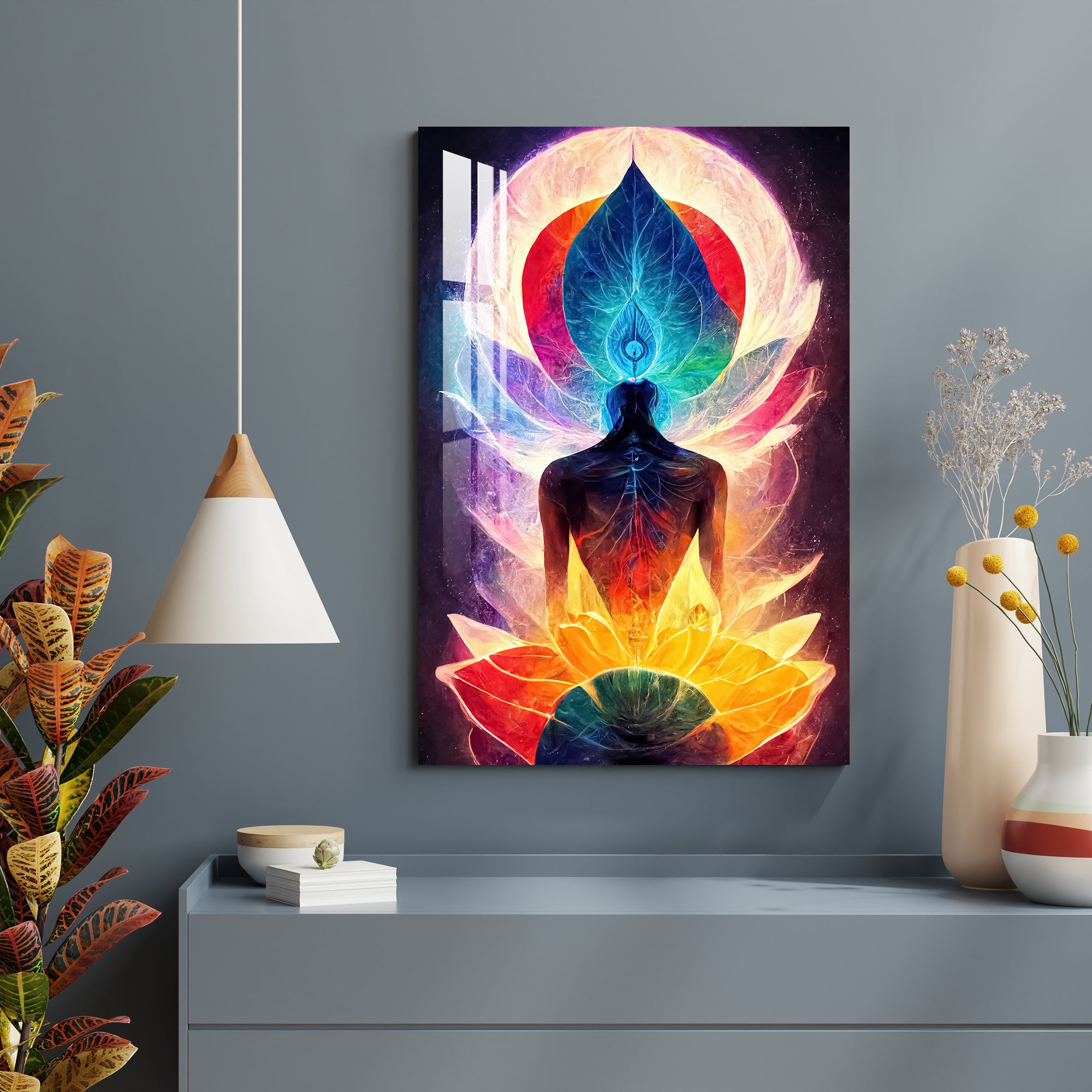 The Enlightened One Acrylic Wall Art