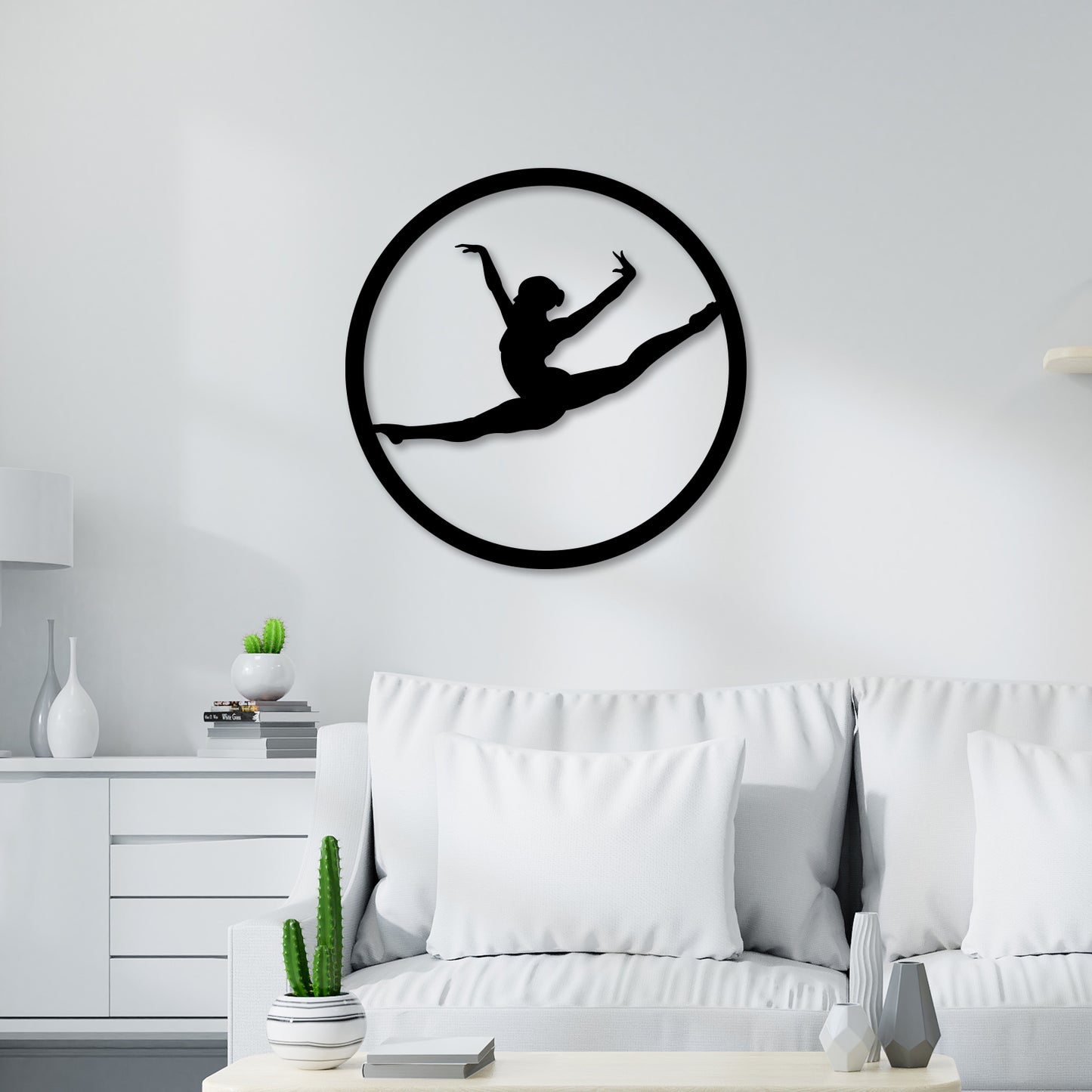 Gymnastics Metal Wall Art