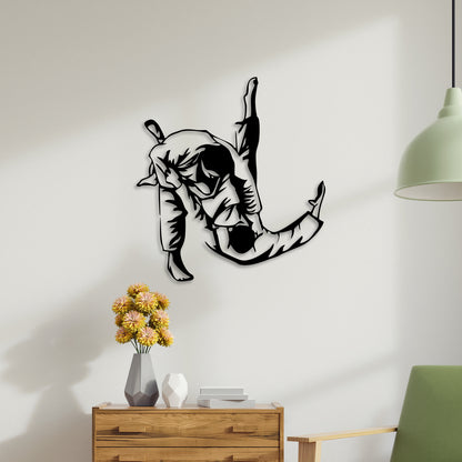 Karate Metal Wall Art