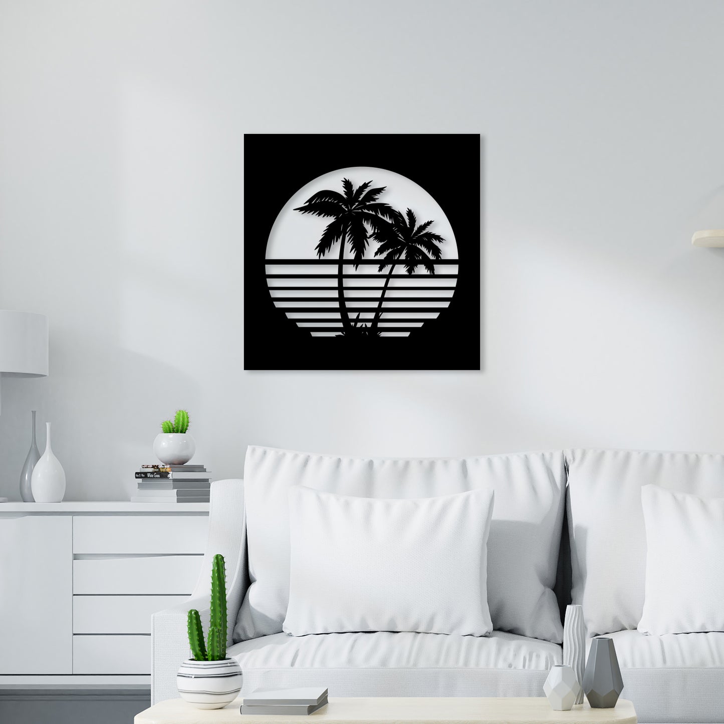 Beach Look Metal Wall Art