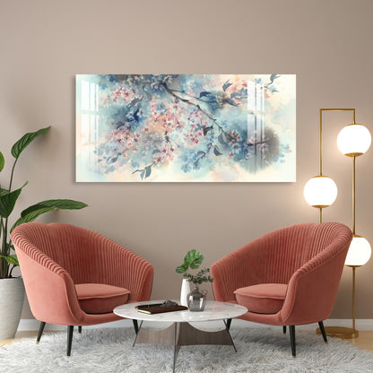 Floral Vine Acrylic Wall Art