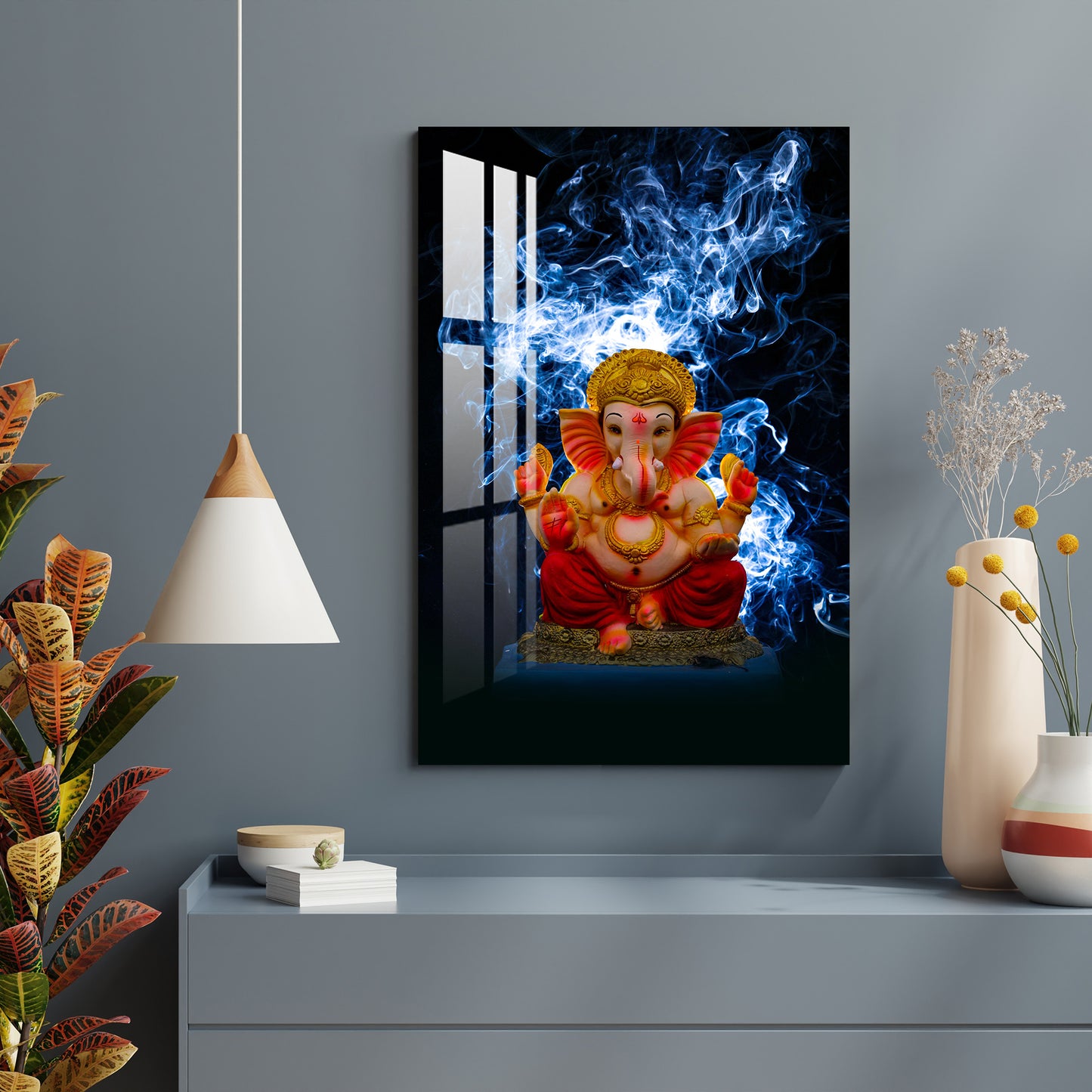 Deity Ganesh Acrylic Wall Art