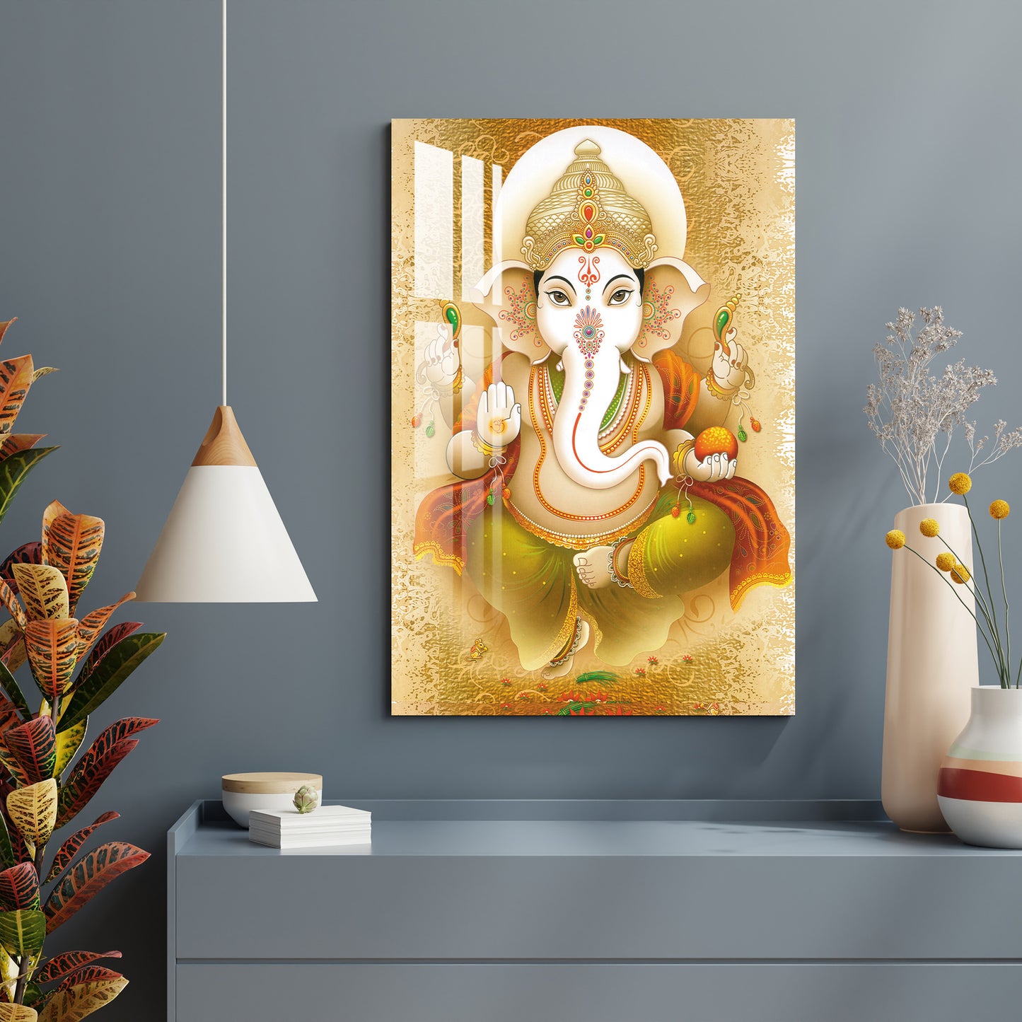 Lord Vinayak Acrylic Wall Art