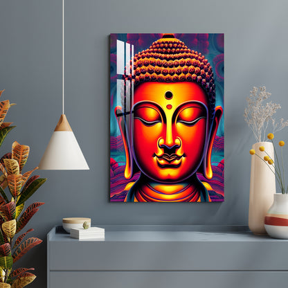 Meditating Buddha Acrylic Wall Art