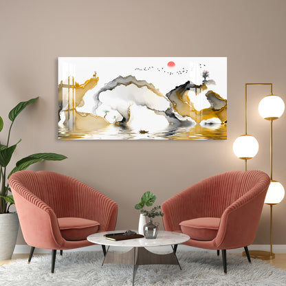 Tranquil Lake Acrylic Wall Art