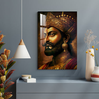 Chatrapati Shivaji Maharaj Acrylic Wall Art