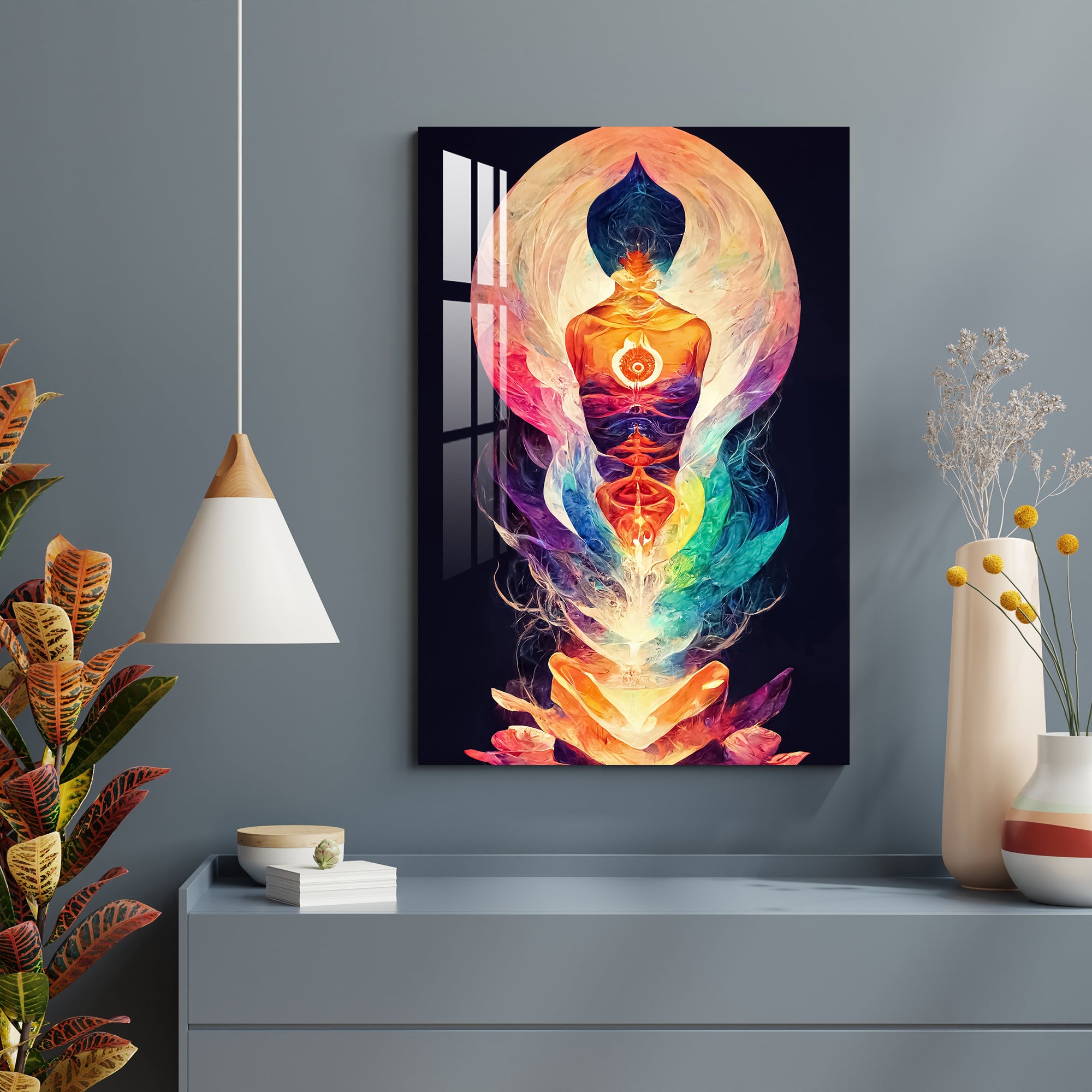 Chakra Balancing Acrylic Wall Art