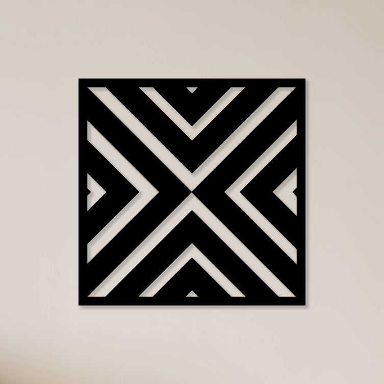 Geometric Metal Wall Art