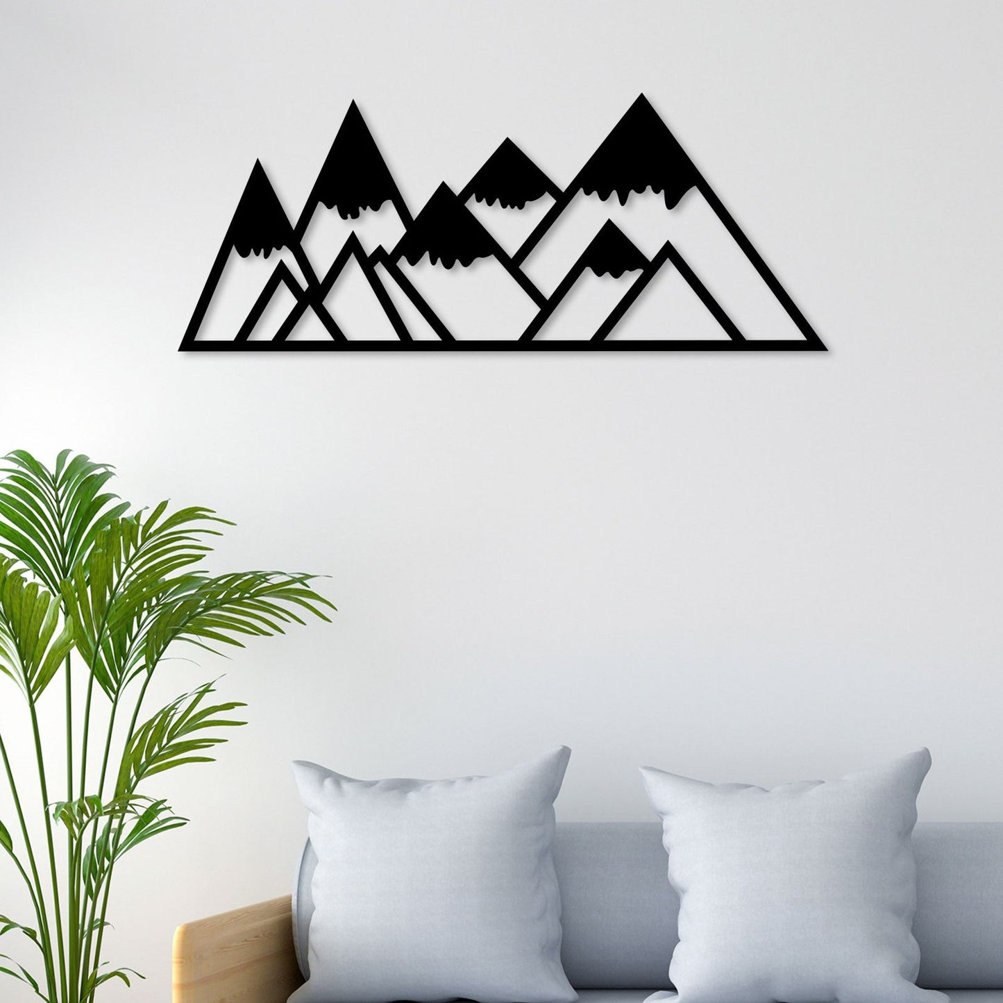 Ice Mountain Metal Wall Art 1