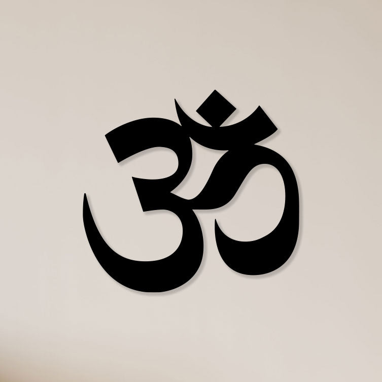 Big Om Metal Wall Art