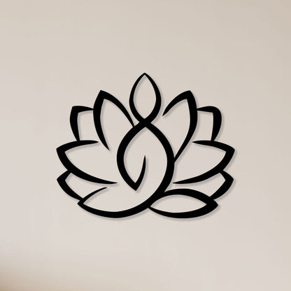 Yoga Pose Metal Wall Art