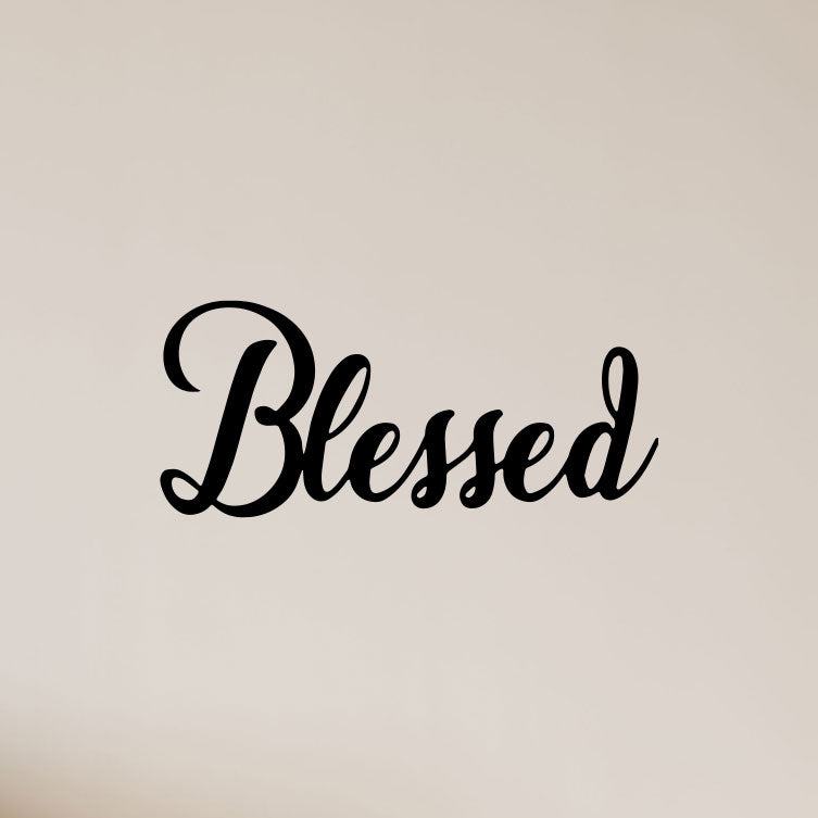 Blessed Metal Wall Art