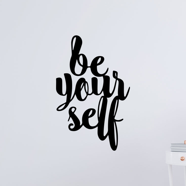 Be Your Self Metal Wall Art