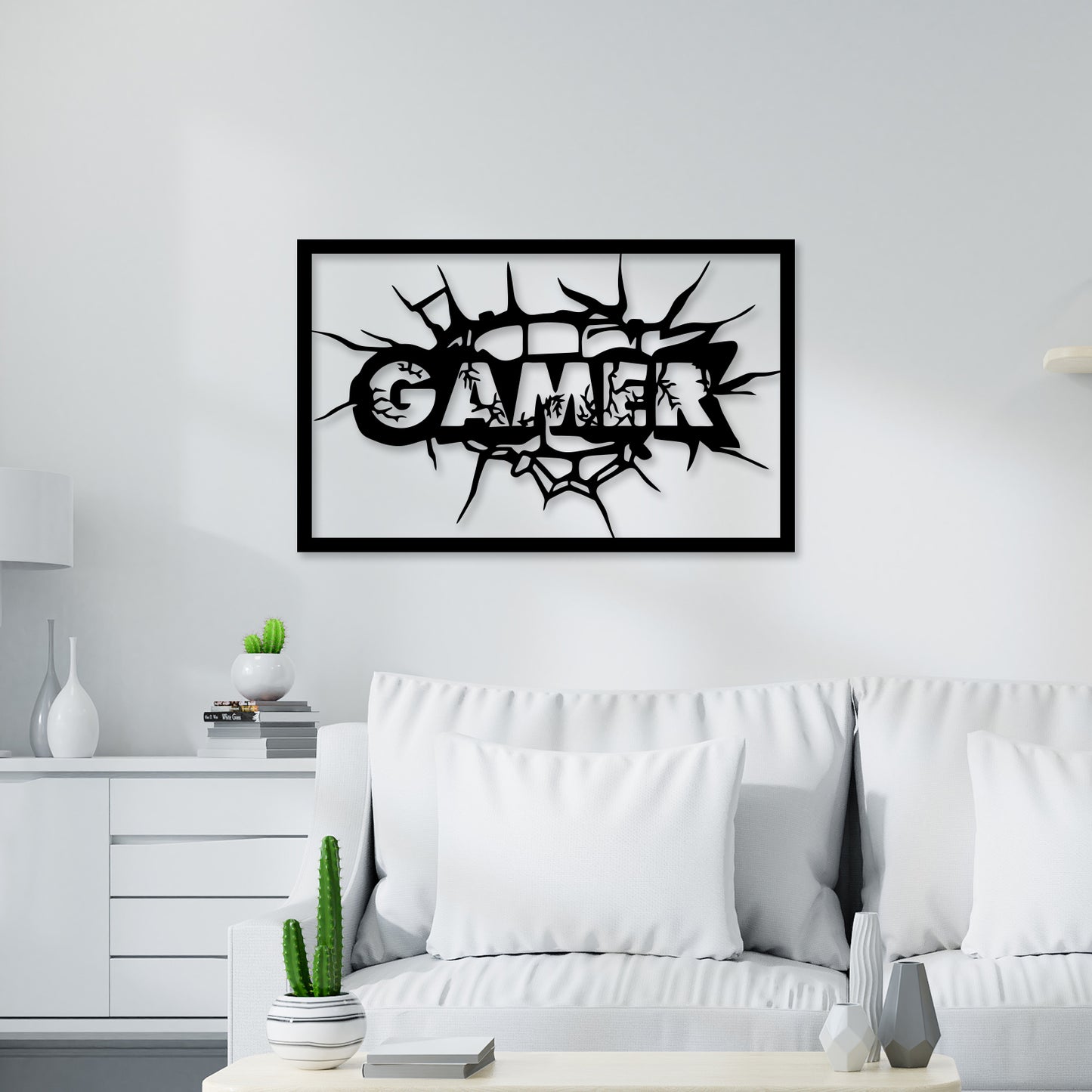 Gamer Metal Wall Art