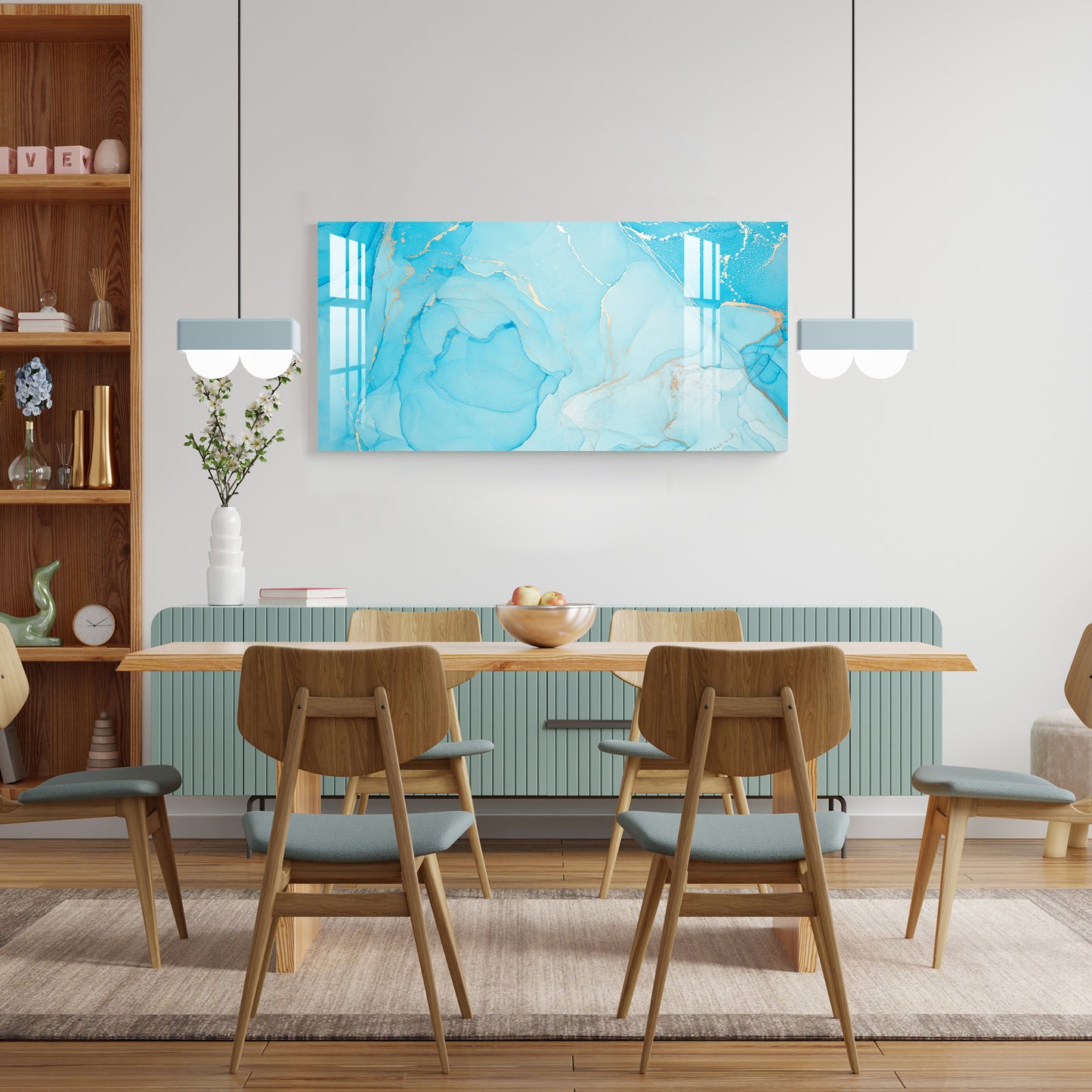 Blue Lagoon Acrylic Wall Art